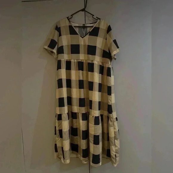❤️Emery Rose Two-Toned Checkered Dress (Size XL) - Picture 1 of 7